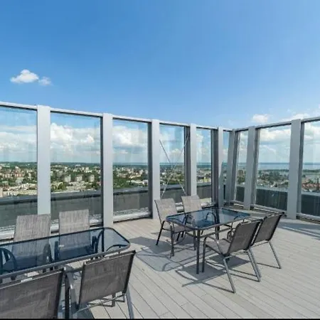 Apartman Hanza Tower Sky - 24 Family With Spa Pool & Jacuzzi & Sauna